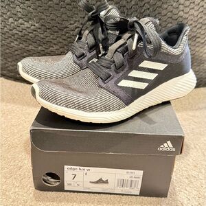 Adidas WMS Edge Lux Blk/SLV Sneakers-Sz 7